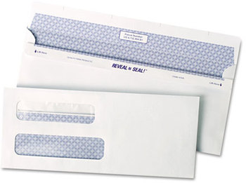 Quality Park™ Reveal-N-Seal® Envelope,  Self-Adhesive, White, 500/Box