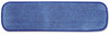 A Picture of product 968-898 Rubbermaid® Commercial 18" Wet Mopping Pad,  Split Nylon/Polyester Blend, 18", Blue, 12/Carton