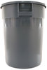 A Picture of product RCP-263200GY Rubbermaid® Commercial Round Brute® Container,  Plastic, 32 gal, Gray