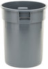 A Picture of product RCP-263200GY Rubbermaid® Commercial Round Brute® Container,  Plastic, 32 gal, Gray