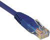 A Picture of product TRP-N002010BL Tripp Lite CAT5e Molded Patch Cable,  10'
