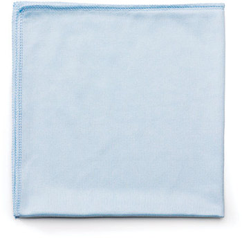 Rubbermaid HYGEN™ Microfiber Glass/Mirror Cloth. Blue. 16" x 16". 12/cs.