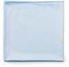 A Picture of product 968-678 Rubbermaid HYGEN™ Microfiber Glass/Mirror Cloth. Blue. 16" x 16". 12/cs.