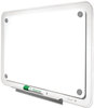 A Picture of product QRT-TM1107 Quartet® iQ™ Total Erase® Translucent-Edge Board,  11 x 7, White, Clear Frame