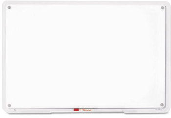 Quartet® iQ™ Total Erase® Translucent-Edge Board,  11 x 7, White, Clear Frame