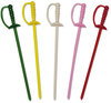 A Picture of product RPP-RP147 Royal Paper Sword Picks,  3 1/4", Assorted Colors, 10000/Carton