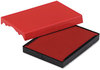A Picture of product USS-P4727RD Identity Group Replacement Pad for Trodat® Self-Inking Dater,  1 5/8 x 2 1/2, Red