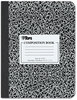 A Picture of product TOP-63795 TOPS™ Composition Book,  Legal/Wide, 9 3/4 x 7 1/2, White, 100 Sheets