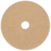 A Picture of product MMM-20322 3M™ Ultra High-Speed Burnishing Floor Pads 3400 27" Diameter, Tan, 5/Carton