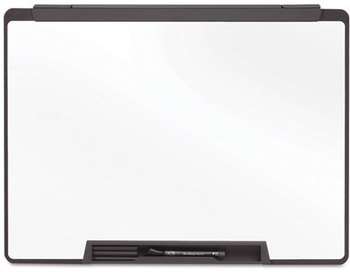 Quartet® Motion® Portable Dry Erase Marker Board,  36 x 24, White, Black Frame