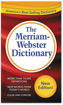 Merriam Webster Dictionary, 11th Edition,  11th Edition, Paperback, 960 Pages
