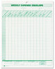 A Picture of product TOP-1242 TOPS™ Weekly Expense Envelope,  8 1/2 x 11, 20 Forms