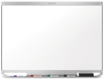 Quartet® Prestige 2 Connects™ DuraMax® Magnetic Porcelain Whiteboard,  48 x 36, Silver Frame