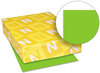 A Picture of product WAU-21801 Neenah Paper Astrobrights® Colored Paper,  24lb, 8-1/2 x 11, Martian Green, 500 Sheets/Ream