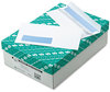 A Picture of product QUA-21418 Quality Park™ Redi-Seal™ Envelope,  Security, #10, Window, Contemporary, White, 500/Box