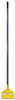 A Picture of product RCP-H146BLU Rubbermaid® Commercial Invader® Side-Gate Wet-Mop Handle,  60", Blue/Yellow
