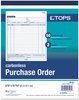 A Picture of product TOP-46146 TOPS™ Purchase Order Book,  8-3/8 x 10 3/16, Two-Part Carbonless, 50 Sets/Book