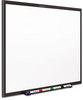 A Picture of product QRT-S533B Quartet® Classic Melamine Dry Erase Board,  36 x 24, White Surface, Black Frame