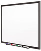 A Picture of product QRT-S533B Quartet® Classic Melamine Dry Erase Board,  36 x 24, White Surface, Black Frame