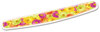 A Picture of product MMM-WR308GR 3M Fun Design Clear Gel Keyboard Wrist Rest,  2 3/4" x 18", Chevron Design