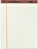 A Picture of product TOP-7534 TOPS™ The Legal Pad™ Ruled Perforated Pads,  8 1/2 x 11 3/4, Green Tint, 50 Sheets