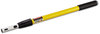 A Picture of product RCP-Q745 Rubbermaid® Commercial HYGEN™ HYGEN™ Quick-Connect Extension Handle,  20-40", Yellow/Black