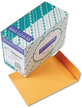 Quality Park™ Redi-Seal™ Catalog Envelope,  9 x 12, Brown Kraft, 250/Box