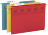 A Picture of product SMD-64040 Smead™ TUFF® Hanging Folders with Easy Slide™ Tab Letter Size, 1/3-Cut Tabs, Assorted Colors, 15/Box