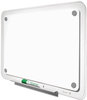 A Picture of product QRT-TM3623 Quartet® iQ™ Total Erase® Translucent-Edge Board,  36 x 23, White, Clear Frame