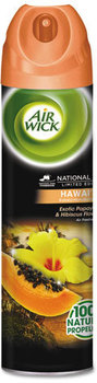 Air Wick® 4 in 1 Aerosol Air Freshener, 8oz Can, Hawaii Exotic Papaya/Hibiscus Flower,12/Ctn