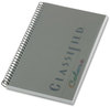 A Picture of product TOP-73507 TOPS™ Classified™ Colors Notebooks,  Graphite Cover, 5 1/2 x 8 1/2, White, 100 Sheets