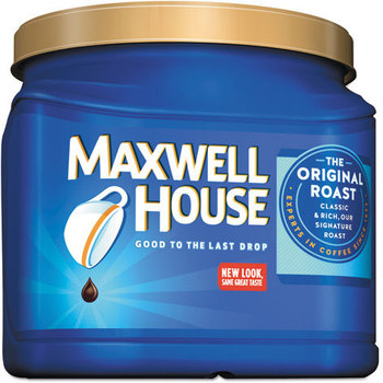 Maxwell House® Coffee,  Regular Ground, 30.6 oz Canister 6/Case