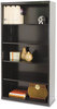 A Picture of product TNN-B66BK Tennsco Metal Bookcases,  Five-Shelf, 34-1/2w x 13-1/2d x 66h, Black