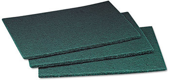 Scotch-Brite™ PROFESSIONAL Commercial Scouring Pad 96 6 x 9, Green, 20 Pads/Box, 3 Boxes/Carton