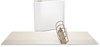 A Picture of product UNV-20997 Universal® Slant D-Ring View Binder 3 Rings, 5" Capacity, 11 x 8.5, White