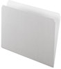 A Picture of product PFX-152GRA Pendaflex® Colored File Folders Straight Tabs, Letter Size, Gray/Light Gray, 100/Box