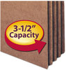 A Picture of product SMD-74224 Smead™ Redrope Drop Front File Pockets 3.5" Expansion, Legal Size, 25/Box