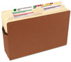 A Picture of product SMD-74224 Smead™ Redrope Drop Front File Pockets 3.5" Expansion, Legal Size, 25/Box