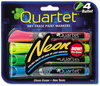 A Picture of product QRT-79551 Quartet® Neon Dry Erase Marker Set,  Assorted, 4/Set