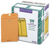 A Picture of product QUA-37555 Quality Park™ Clasp Envelope,  6 x 9, 28lb, Brown Kraft, 500/Carton