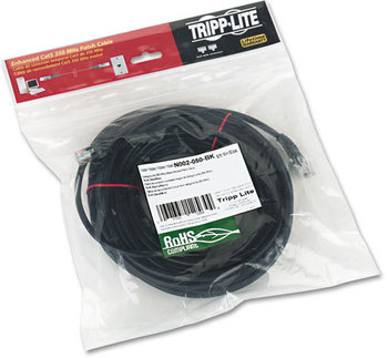 Tripp Lite CAT5e Molded Patch Cable,  50 ft., Black