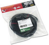 A Picture of product TRP-N002050BK Tripp Lite CAT5e Molded Patch Cable,  50 ft., Black