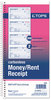 A Picture of product TOP-4161 TOPS™ Money/Rent Receipt Spiral Book,  2-3/4 x 4 3/4, 2-Part Carbonless, 200 Sets/Book