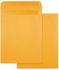 A Picture of product QUA-43563 Quality Park™ High Bulk Self-Sealing Envelopes,  9 x 12, Kraft, 100 per box