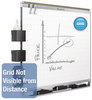 A Picture of product QRT-TEM547A Quartet® Prestige 2 Connects™ Magnetic Total Erase® Whiteboard,  72 x 48, Aluminum Frame
