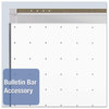A Picture of product QRT-TEM547A Quartet® Prestige 2 Connects™ Magnetic Total Erase® Whiteboard,  72 x 48, Aluminum Frame