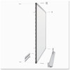 A Picture of product QRT-TEM547A Quartet® Prestige 2 Connects™ Magnetic Total Erase® Whiteboard,  72 x 48, Aluminum Frame