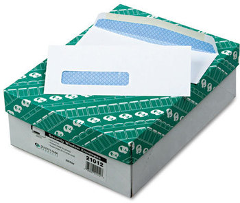 Quality Park™ Window Envelope,  Address Window, Contemporary, #8 5/8, White, 500/Box
