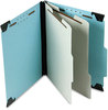 A Picture of product PFX-59252 Pendaflex® Hanging Classification Folders with Dividers Letter Size, 2 2/5-Cut Exterior Tabs, Blue