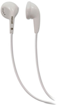 Maxell® EB-95 Stereo Earbuds,  White